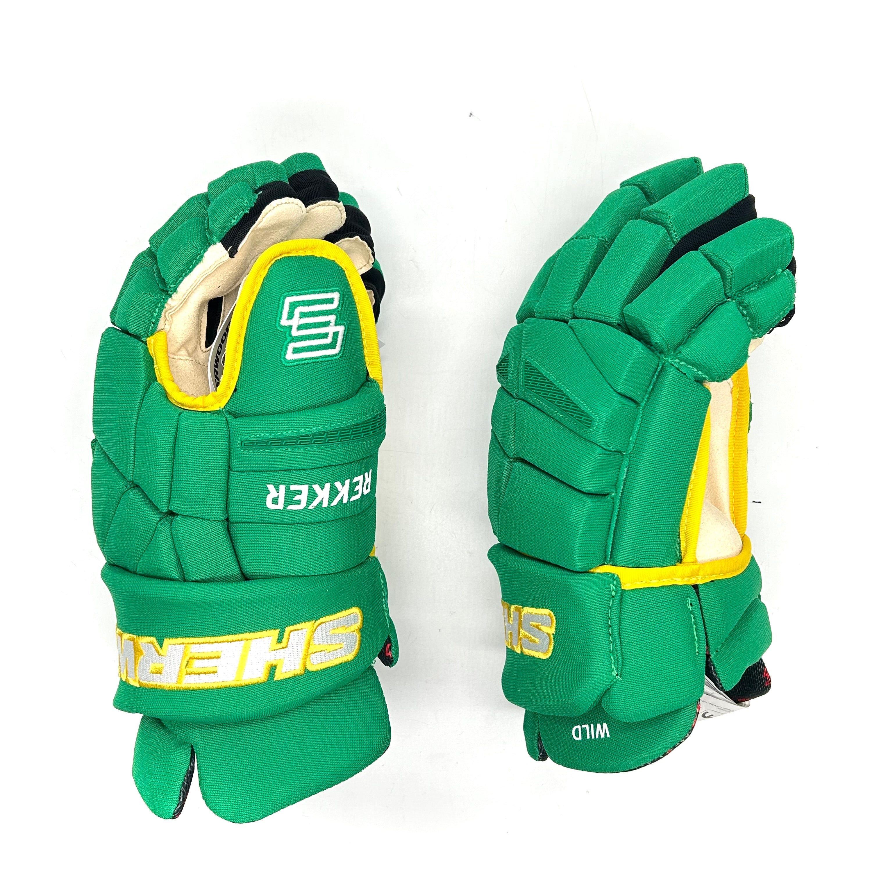 Gant Sherwood Rekker Legend Pro – NHL Pro Stock – Paume Pro – Wild du Minnesota (vert/jaune)